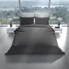 Renforce Bettwäsche Set 200x200 cm 80x80 cm Grau Uni 100% Produktbild-Vorschau 2