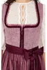 Dirndl Maryanne 60cm Länge rot 36 Produktbild-Vorschau 5