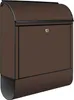 banjado Design Briefkasten Stahl schwarz mit Zeitungsfach Produktbild-Vorschau 8