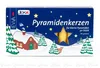EWA pyramidové svíčky bílé 50. léta Náhled obrázku produktu 1