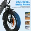 Vélo électrique pliable 20 pouces, 48 V, 18 Ah, fatbike, Voir les images du produit 9