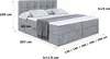 ALTDECOR Boxspringbett mit H3-Matratze (20 cm hoch) mit Produktbild-Vorschau 6