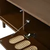 Merax TV-Schrank mit Rattan-Design, TV-Ständer mit 2 Produktbild-Vorschau 10
