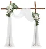 VEVOR: Set de flores para boda. Arco de flores blancas para Vista previa de la imagen del producto 1