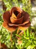 Edelrost Rose mit Stiel, klein Produktbild-Vorschau 2