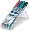 STAEDTLER Lumocolor Permanent Marker 318F 4er Etui Produktbild-Vorschau 29