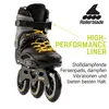 Rollerblade RB 110 Black/Saffron Yellow 45,5 Rolki inline Podgląd zdjęcia produktu 3