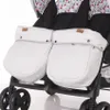 Kočík pre dvojčatá Lorelli TWIN + Nánožník + Taška na kočík Náhľad obrázku produktu 10