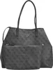 Guess Eco Victtoria - Shopper 2in1 L 40 cm (coal logo) Produktbild-Vorschau 1