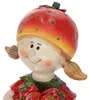 Erdbeermädchen Figur Sommerdeko Handbemalt für Wohnzimmer Produktbild-Vorschau 5
