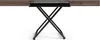 FURNLUX Couchtisch Sanna U Braun Und Schwarz 80cm / Produktbild-Vorschau 5