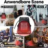 UISEBRT Nagrzewnica ceramiczna 2 kW Przenośna nagrzewnica Podgląd zdjęcia produktu 8