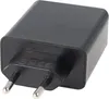 Dual-USB Schnellladegerät USB QC3.0 28W schwarz, lädt bis Produktbild-Vorschau 4