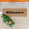 relaxdays Kokos Fußmatte Willkommen schmal Produktbild-Vorschau 2