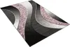 Tapiso Teppich DREAM Modern Wohnzimmer Grau Schwarz Rosa  Produktbild-Vorschau 8