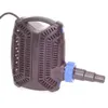 A black submersible pump with a blue connector and hose adapter, shown against a white background. Produktbild-Vorschau