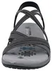SKECHERS Damen Riemen Sandale schwarz Textil Stretch - Produktbild-Vorschau 5