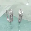 Creole 14x5mm Klappscharnier Zirkonias matt-glänzend Produktbild-Vorschau 1