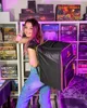 Sac à dos noir pour jeux de société de nerd hunters Voir les images du produit 3