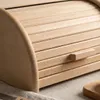 VELKÝ přírodní dřevěný chlebník 40x29x18cm na chléb Náhled obrázku produktu 7