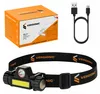 Vergionic 2333 LED + COB, 100lm + 180lm, 6500K, 4 in 1 nero Anteprima dell’immagine prodotto 13