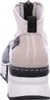 The back view of a high-top sneaker. Voir les images du produit