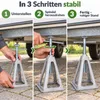 TRUTZHOLM – Zestaw 4 podpór do przyczep kempingowych – Podgląd zdjęcia produktu 6