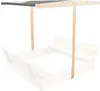 Aga Tetto per sabbiera per bambini 120x120 cm Grigio scuro Anteprima dell’immagine prodotto 1