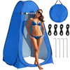 Verk 14422 Cabina doccia 190 x 120 x 120 cm blu Anteprima dell’immagine prodotto 2