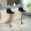 HOMCOM Barkrukken, set van 2, beklede barkrukken met stalen Productafbeelding-voorbeeld 2