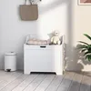 HOMCOM Cassapanca, contenitore, contenitore per cuscini con Anteprima dell’immagine prodotto 7