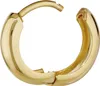 Single 585 Gelbgold Klappcreole Ohrring 12,2 X 3,2mm Produktbild-Vorschau 2