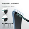 SONNI Duschabtrennung Walk In Dusche 80x200 cm Produktbild-Vorschau 7