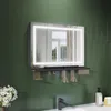 Kúpeľňové zrkadlo SONNI 70 x 50 cm, trojfarebné, Náhľad obrázku produktu 2
