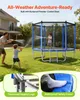 VEVOR trampolino da esterno a terra 244 x 244 cm con rete Anteprima dell’immagine prodotto 5