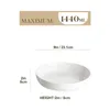 Assiette creuse en porcelaine, 4 pièces Bol à soupe, Voir les images du produit 2