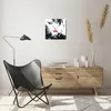 Wanduhr - Quadrat - Glasuhr - Frau Abstraktion - 30x30cm - Produktbild-Vorschau 6