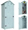 Outsunny Gartenschrank Geräteschuppen mit Fachböden Produktbild-Vorschau 1