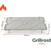 Griglia in acciaio inox INOX adatta per Napoleon large Anteprima dell’immagine prodotto 12