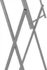 vidaXL Pied de table de bar pliable argenté 45x53x108 cm Voir les images du produit 11