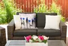 MuchoWow® Outdoor Kissen - Blumen - Tulpen - Blau - 50x50 Produktbild-Vorschau 5