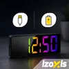 Sveglia digitale a LED con display a specchio, 34 LED, Anteprima dell’immagine prodotto 12