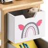 Kommode ESTA mit 2 Schubladen, kleines Standregal für Produktbild-Vorschau 3