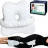 Orthopädisches Kniekissen aus Memory-Schaum Weiß - Produktbild-Vorschau 1