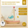 Bieco barca a vela giocattolo per bambini - barca in legno Anteprima dell’immagine prodotto 2