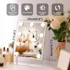 VANITII Specchio per il trucco con illuminazione 25 x 30 cm Anteprima dell’immagine prodotto 3