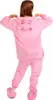 Pigiama Onesie Kigurumi Costume Travestimento Rosa Maiale Anteprima dell’immagine prodotto 3