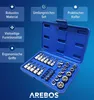 AREBOS Sada nástrčných kľúčov Torx 34 ks | E- a T-profil | Náhľad obrázku produktu 8