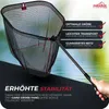 Paradox Fishing Raubfisch Kescher 1,7m mit gummierten Netz Produktbild-Vorschau 4