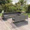 The Living Store 10-tlg. Garten-Lounge-Set mit Auflagen Produktbild-Vorschau 1